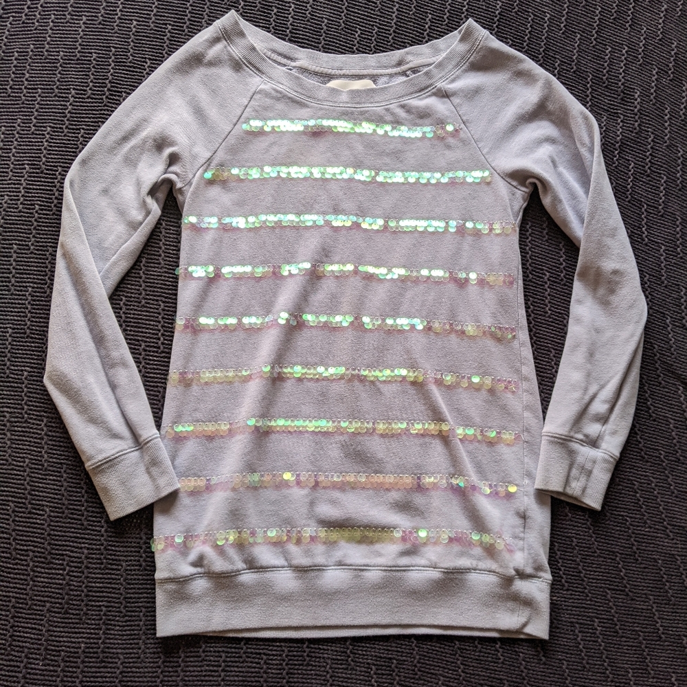 VS Sparkle Tunic Sweatshirt Sz Small - Picture 1 of 8